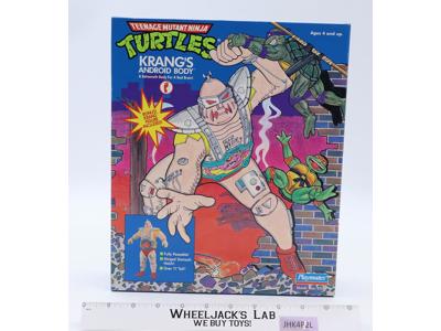 Krang's Android Body W/Box Complete TMNT 1991 Playmates Action Figure NEW MIB