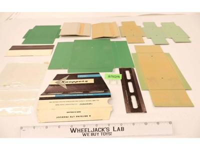 EMPTY BOXES and Inserts to Elastolin and Britian's LTD Miniature Figurines