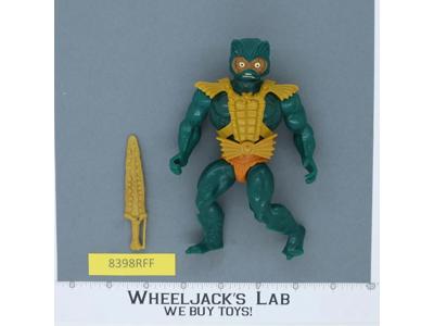 Mer-Man 100% Complete He-Man Masters of the Universe MOTU 1984 Vintage Action.