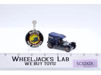 Paddy Wagon Dark Blue 1969 Hot Wheels Mattel Redlines Vintage RL w/ Button