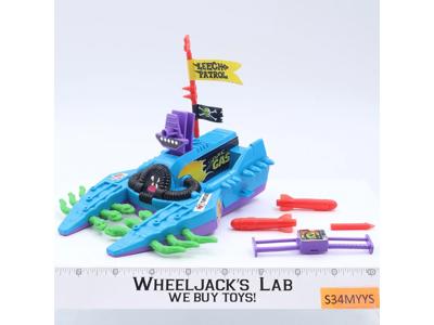 Footski Leech Patrol Vehicle 100% Complete TMNT 1989 Vintage Playmates