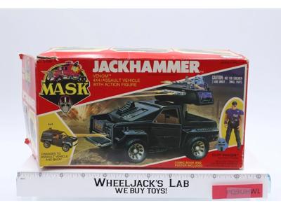 Jackhammer W/ Cliff Dagger 100% Complete MASK 1985 Kenner Action Figure Vehicle
