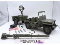 Official Jeep Combat Set Hasbro 12" G.I. Joe Action Soldier Vehicle 1966 Vintage