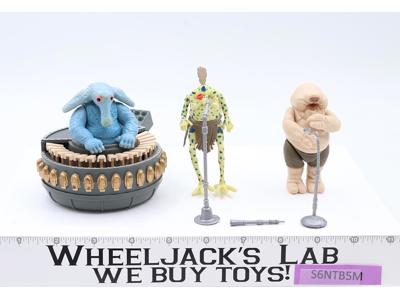 Sy Snootles & Max Rebo Band 100% Complete Star Wars 1983 Kenner Action Figures