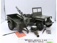 Jeep 7000 w/ Trailer & Accessories 12" G.I. Joe Vehicle 1966 Vintage