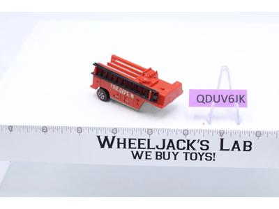 The Heavyweights Fire Engine TRAILER ONLY 1969 Redline Hot Wheels Mattel Vintage