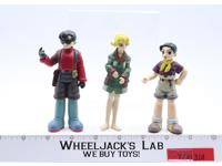 Lot of 3 Tima Kenichi Rock Metropolis Osamu Tezuka Cominica Action Figures