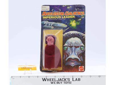 Imperious Leader Battlestar Galactica 1978 Mattel Vintage Figure MOSC UNPUNCHED