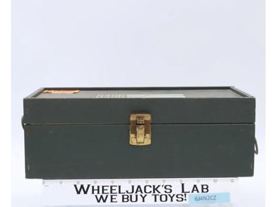 Wooden Footlocker Foot Locker W/Gear Tray 1964 GI Joe ARAH Hasbro Vintage