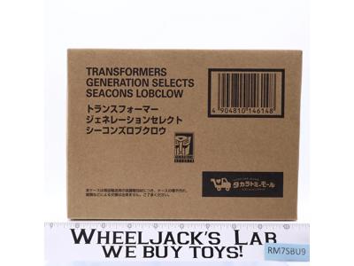Seacons Lobclow King Poseidon Transformers Generations Selects NEW SEALED