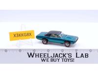 Custom T-Bird Aqua 1968 Redline Hot Wheels Mattel Vintage Redline RL