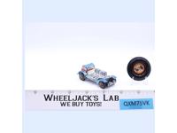Special Delivery Light Blue U.S. Mail 1970 Redline Hot Wheels Mattel w/ Button