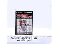 Ultra Magnus Instructions Manual Booklet 1986 Vintage Hasbro G1 Transformers