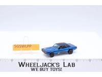Custom Cougar Blue Hot Wheels 1967 Redline Mattel Vintage RL Blue Interior