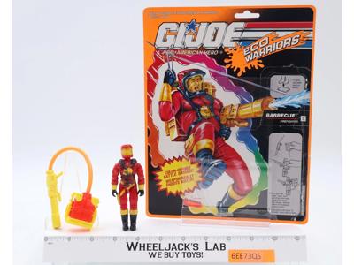 Barbecue V3 100% Complete W/ Cardback G.I. Joe 1992 Hasbro Vintage Action Figure