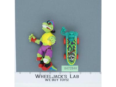 Mondo Gecko 100% Complete Teenage Mutant Ninja Turtle TMNT Playmates 1990 Figure