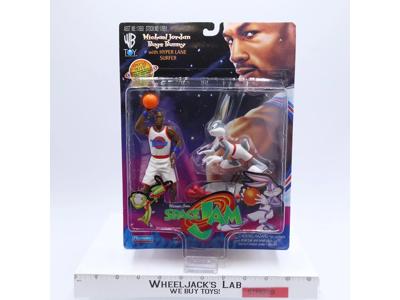 Michael Jordan Bugs Bunny Space Jam 1996 Playmates Action Figures NEW SEALED