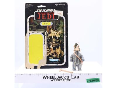 Teebo Ewok 100% Complete 77 Back-A Taiwan Star Wars ROTJ 1983 Kenner NO REPRO
