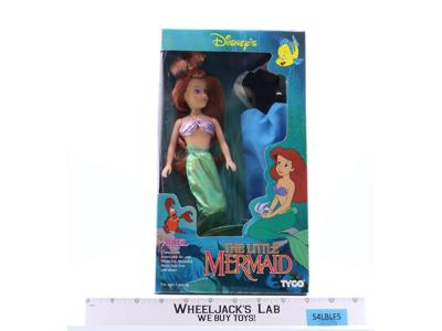 #1800 Ariel Princess Dress The Little Mermaid Disney 1991 Tyco NEW SEALED
