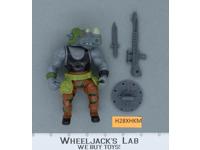 Rocksteady SOFT HEAD Complete Teenage Mutant Ninja Turtles TMNT Playmates 1988