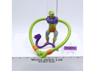 Sssqueeze 100% Complete He-Man Masters of the Universe MOTU 1987 Mattel Figure