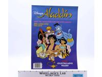 Aladdin Official Movie Magazine W/ Movie Poster 1992 Disney Near-Mint