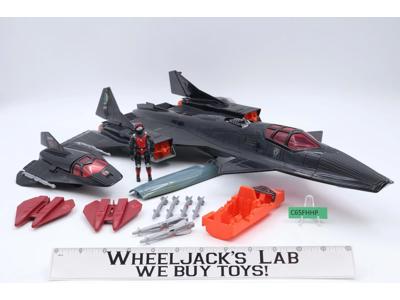 Cobra Night Raven S3P 100% Complete GI Joe 1986 Hasbro Action Figure Vehicle