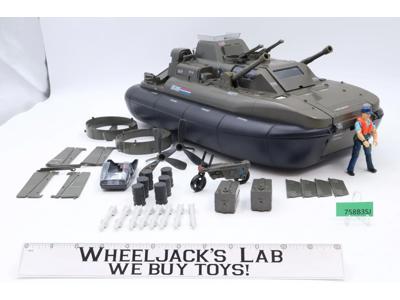 Killer W.H.A.L.E. Hovercraft W/ Cutter 100% Complete GI Joe 1984 Hasbro Vehicle