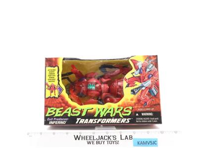 Inferno Transformers Beast Wars 1996 Hasbro Action Figure NEW MIB