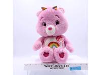 Cheer Bear Care Bears 2007 14" Plush Stuffed Animal New w/ Tag