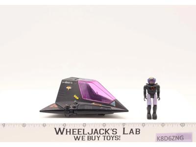 Shadow Parasite W/ LT. Magg Complete Starcom 1986 Coleco Action Figure Vehicle