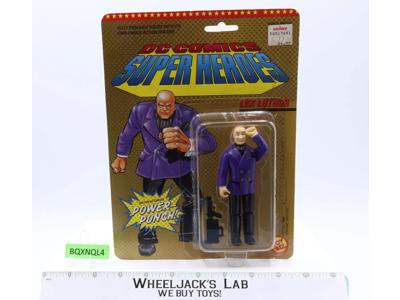 Lex Luthor Batman DC Comics Superheroes 1989 ToyBiz Vintage Action Figure MOSC