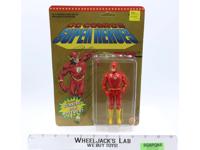 The Flash RUNNING ARM MOVEMENT Super Heroes DC Comics 1990 MOSC UNPUNCHED Toybiz