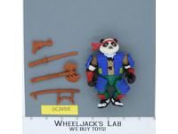 Panda Khan 100% Complete Teenage Mutant Ninja Turtles TMNT Playmates 1990