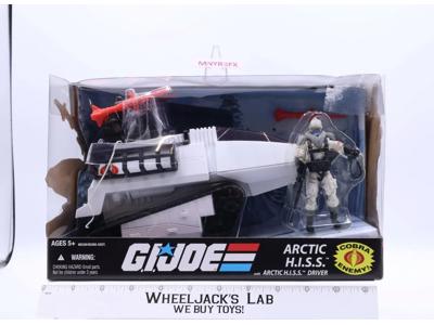 Arctic H.I.S.S. W/ Cobra Driver GI Joe 2008 Hasbro Action Figure NEW MISB SEALED