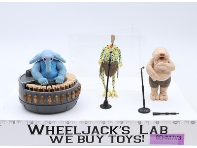 Sy Snootles & the Rebo Band 100% Complete Star Wars 1983 Kenner Action Figures