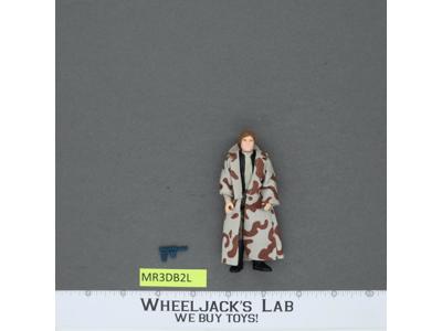 Han Solo Trench Coat 100% Complete Star Wars ROTJ 1983 Vintage Kenner NO REPRO