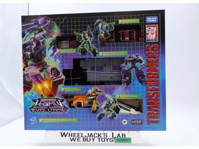 Stunticon Menasor 5-Pack Transformers Legacy Evolution 2023 Hasbro NEW SEALED