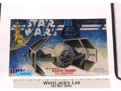 Darth Vader's Tie Fighter Star Wars 1978 Fundimentions MPC Model Kit NEW SEALED