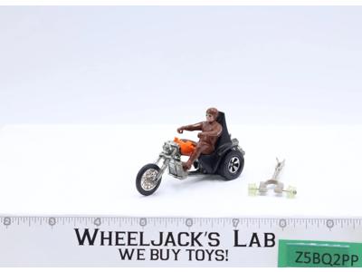 Rrrumblers 3 Squealer Hot Wheels 1971 Mattel Black Orange w/ Rider & Track Guide