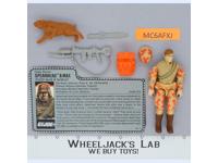 Spearhead & Max V1 100% Complete G.I. Joe 1988 Hasbro Vintage Action Figure