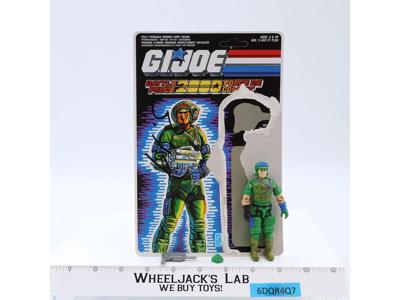 Blaster V1 Battle Force 2000 100% Complete W/34 Cardback 1987 G.I. Joe Vintage