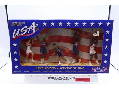 USA Basketball Team 1996 Edition Set 1 of 2 Starting Lineup Kenner NEW SEALED