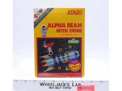 Alpha Beam With Ernie Atari 2600 1983 NEW SEALED Video Game Cartridge