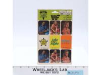 4 Sticker Sheets WWF Wrestling 1991 Titan Sports Paper Magic NEW SEALED