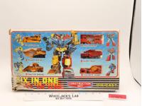 Six in One Construction Set Die-Cast Combiner Action Figure Set NEW MIB