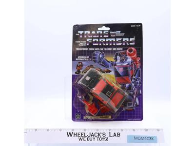 Runabout 100% Complete W/CARDBACK & BUBBLE 1986 G1 Transformer Vintage