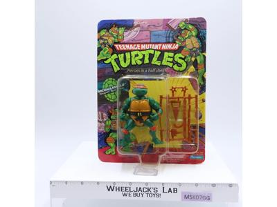 Michaelangelo Teenage Mutant Ninja Turtles TMNT 1988 UNPUNCHED 10 BACK MOSC New