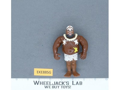 Kamala 100% Complete WWE WWF Wrestling 1992 Hasbro Vintage Action Figure