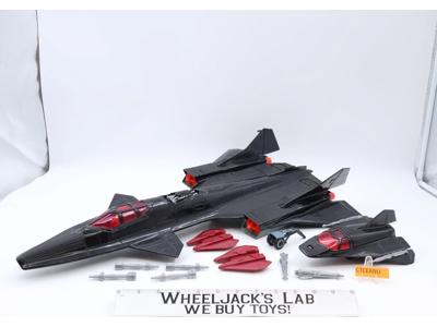 Cobra Night Raven S3P 100% Complete GI Joe 1986 Hasbro Action Figure Vehicle